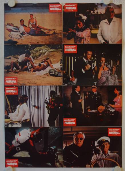 Thunderball re-release german lobby still set